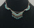 Zuni, Needlepoint turquoise, cascade of dangles, handmade chain