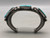 Tommy Jackson, three rectangular turquoise, three wire terminal, Navajo