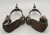 Marked Visalia Silver Mounted Spurs With Nice Straps