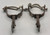 Fancy Pair Of Spurs With Heart Pattern Engravings