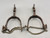 Fancy Pair Of Spurs With Heart Pattern Engravings