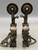 Fancy Pair Of Spurs With Heart Pattern Engravings