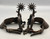 Circa 1900 California Style Spurs With Nice Spur Straps