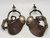 Circa 1900 California Style Spurs With Nice Spur Straps
