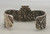Tufa cast, webbed turquoise, Harold Lovato, mosaic inlay,
