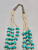 vintage, three strand turquoise, Heishi,