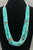 ten strand necklace, double joclas, Pueblo wrap,