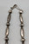 Zuni inlay spinner necklace, Dennis Edaakie, Zuni Guan Dancer, Eagle Dancer, multi stone inlay designs, sterling silver beads