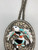 Zuni,  channel inlay, John Lucio, turquoise, coral, onyx, mother of pearl, bolo and buckle set,