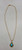 14 K gold and turquoise, Tommy Singer, webbed turquoise, gold chain, Navajo