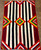 Germantown Navajo Chief's Blanket, rare, Third Phase, classic stripes, triangular blocks, colorful, hard to find