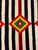 Germantown Navajo Chief's Blanket, rare, Third Phase, classic stripes, triangular blocks, colorful, hard to find
