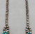 turquoise cluster, four petal blossom,  dot turquoise, petit point turquoise,  12 blossoms