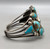 vintage, blue turquoise, cluster, four wire terminal,
