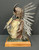 Sees Enemies Afar Bronze By Ken Payne vigilant warrior, clutching telescope
