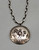 bird themed overlay, Leo Coriz, handmade chain, pendant/pin, cornstalk, multiple award winner