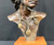 Yaqui Deer Dancer, bronze sculpture, Daro Flood, Native, numbered 6/30, Deer Dance Ceremony, goodness and thankfulness