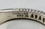 ingot, Michael L. Slim, deep lines, hand stamped, stamped arrowheads, Navajo,