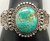 1930s to 1940s, central turquoise, silver dots, four wire terminal,