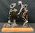 Payne Bronze Comanches Barber, bronze, finely detailed, grizzled old hand, barbering,