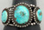 1930s to 1940s, handmade, natural turquoise, hand pulled wire terminal, Navajo