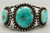1930s to 1940s, handmade, natural turquoise, hand pulled wire terminal, Navajo