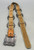 vintage, Victor Moses Begay, cluster, darkened silver backgrounds, petit point, light brown leather belt, hallmarked, Navajo