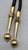 turquoise, 14K gold, gold nugget, By Elias, floral designs, black braided cord, gold tips, round gold beads