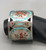 Zuni, flush inlay, Guardian, cardinal design, smooth silver cuff, Circa 1973-1976