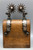 antique, California style, heart themed inlay, single mounted, silver banding, 14 point rowel,