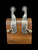 Circa 1960s Spurs, E.F. Blanchard Spurs, #8 SS Pattern, Blanchard