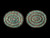 Victor Moses Begay, Turquoise Cluster Pin, Turquoise.