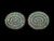 Victor Moses Begay, Turquoise Cluster Pin, Turquoise.