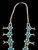 Sleeping Beauty Turquoise Squash Blossom Necklace, Sleeping Beauty Turquoise, Squash Blossom, Sleeping Beauty Necklace