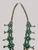Turquoise Cluster Squash Blossom Necklace, Turquoise, Cluster Turquoise, Squash Blossom