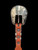 Edward Baird,  Hand Forged, Sterling Silver And 14K Gold, Ranger Buckle Set, Leather Belt