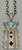 Gibson Nez, High Grade Turquoise, Sterling Silver Necklace, Handmade Chain, Turquoise Necklace