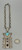 Gibson Nez, High Grade Turquoise, Sterling Silver Necklace, Handmade Chain, Turquoise Necklace
