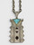 Gibson Nez, High Grade Turquoise, Sterling Silver Necklace, Handmade Chain, Turquoise Necklace