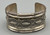 Ingot Sterling Silver Bracelet, Gibson Nez