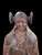 "The Butterfly Whorl", Bob Piercey, bronze, female Native American, numbered, 58 1/2 inches tall.