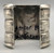 1950s to 1960s, turquoise inlay, Lambert Homer, flush inlay, sterling silver cuff, Zuni