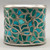 1950s to 1960s, turquoise inlay, Lambert Homer, flush inlay, sterling silver cuff, Zuni