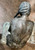 Mother Bathing Child, bronze, statue, water feature, Jim Demetro, numbered,