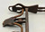 G. S. Garcia, Catalog Bit, Filo Gutierrez, engraved silver lady design, spade mouthpiece, double slobber chains, early 1900s.