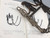 G. S. Garcia, Catalog Bit, Filo Gutierrez, engraved silver lady design, spade mouthpiece, double slobber chains, early 1900s.