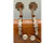 Lady Leg, Walt Rambo, stamped silver overlay, copper garter, silver and copper mountings, clover leaf rowels, Austin, TX