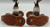 rare, E.F. Blanchard, child size spurs, iron, #4 pattern, chap guards, eight point rowels, tooled leather spur straps, Seligman AZ, 1950s