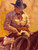 original, oil on canvas, Dwayne Brech, abstract, Cowboy life,