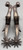 Antique, silver inlay, Mike Morales, single mounted, engraved inlays, ten point rowels, early 1900s.